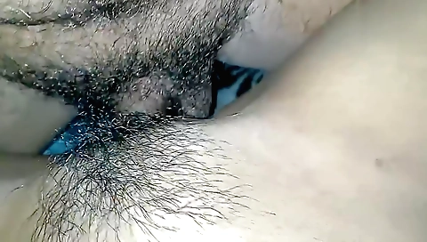 Indian stepdaughter gets her hairy bush pounded by her stepbro