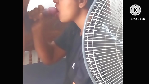 Big black cock in a mouth of a big black ass porn video