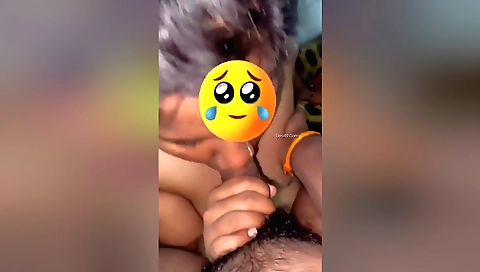 Today Exclusive-sexy Telegu Wife Sucking Hubby Dick 3