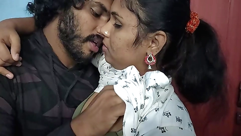 Busty indian chick gets fucked hard by a handsome dude