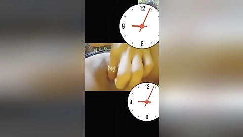 Indian girl masturbating in sexy lingerie in amateur porn