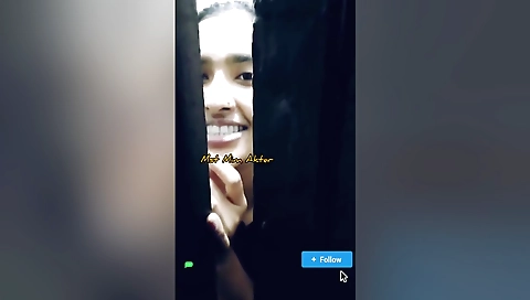 Amateur brunette with bra and panties getting fucked