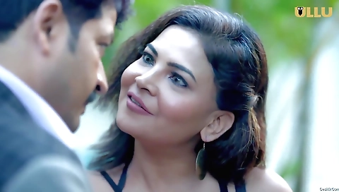 Petite blonde milf with big boobs giving him a blowjob