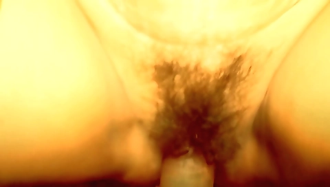 Indian girl with a hairy body rides a cock like a slut