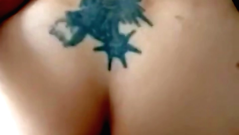 Tattooed lady gets her horny stepson's cock to her tight pussy