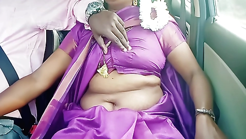 Indian brunette enjoys dirty talk and sex in a funny scene