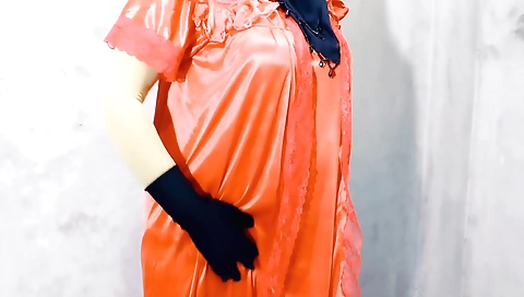 Indian stepparent and her stepson having sex in the bed