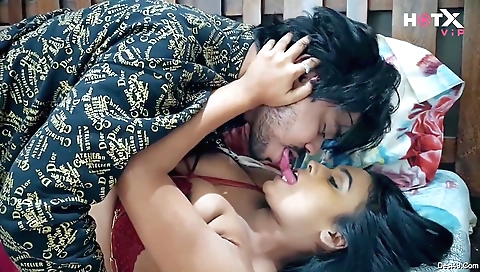 Big-titted brunette babe with huge tits and natural boobs