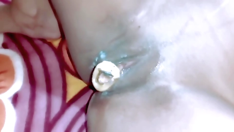 A sexy Indian has a lovely body and a wonderful smile