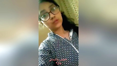 Busty brunette shows off her perfect tits and a booty