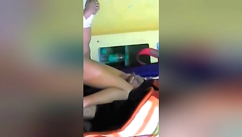 Indian teen 18+ amateur sex in homemade webcam vid