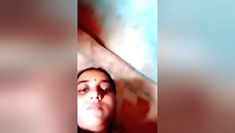 Amateur brunette fucks in the video of the village