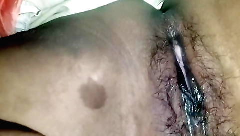 Indian hairy girl with a large pecker gets fucked hard