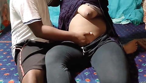 Indian hottie with big boobs caught by her husband