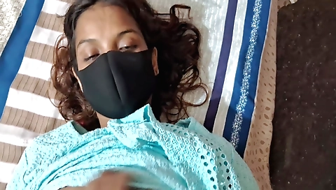 Busty indian brunette girl and her stepdaughter-in-law