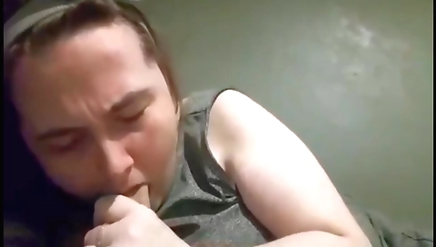 Chubby British Girl Deepthroats Big Cock And Get Cum On Her Face