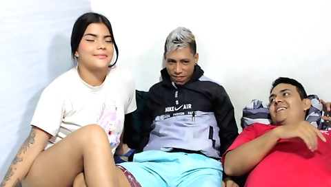 Horny indian teen with a tattooed ass is deepthroated