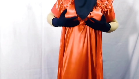 Indian solo female with natural tits fucked by stranger halloween.