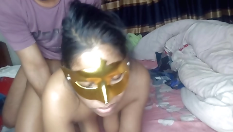 Indian stepsister fucks a guy in homemade porn video