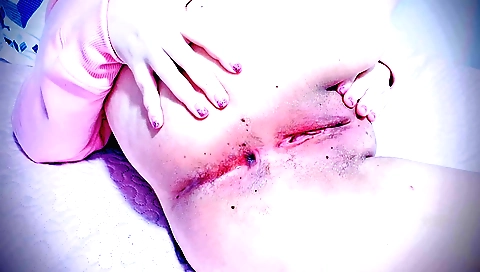 Indian naked chick masturbating in front of the window