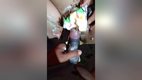 Tamil mom has cum in her face at her birthday party