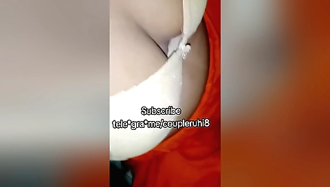 Indian wife with big boobs and big ass fucks husband