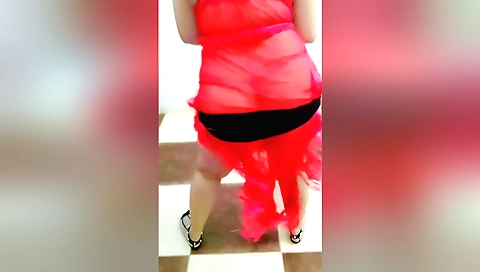Indian belly-dancing solo video for a beautiful girl
