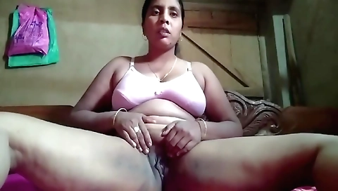 Indian woman with small ass fingering and creampie
