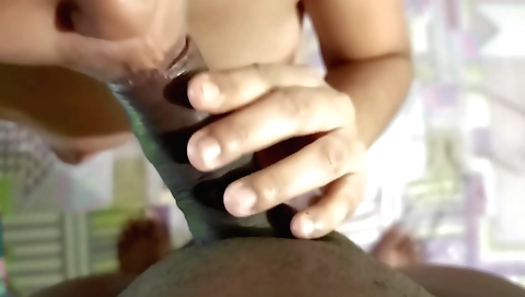 Big-boobied girlfriend gets fucked by her boyfriend