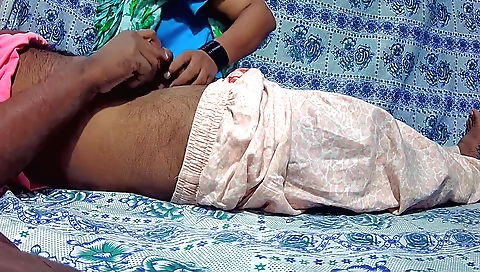 Indian movie with a wonderful view of a man in the camera