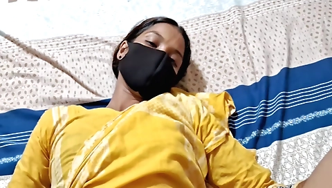 Inexperienced Indian babe in POV takes off clothes to get off