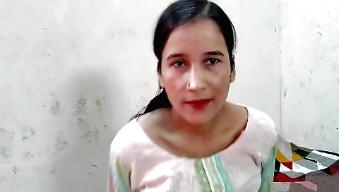 Indian solo woman with small tits and small boobs 18+