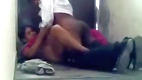 Indian busty brunette fucks her boyfriend with a long pole