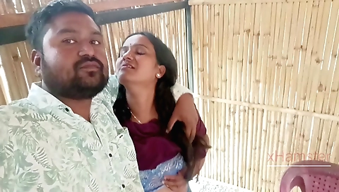 Indian couple make couple of hot ass fuck on the dining table