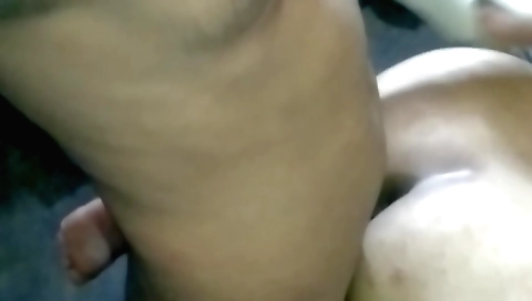 Indian babe in a pink bikini is recording on a webcam